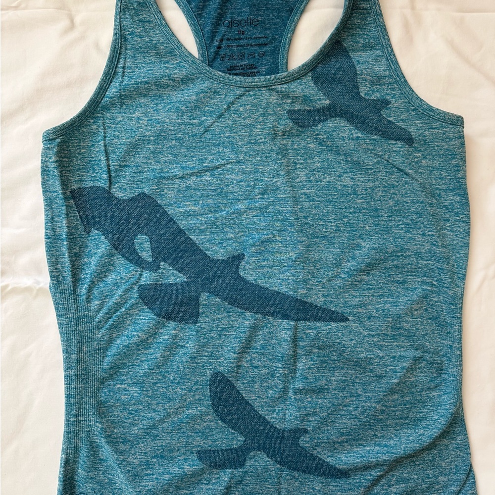 Oiselle Teal blue flyte Tank Top